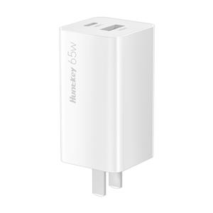 65W 1C+1A固定脚GaN充电器